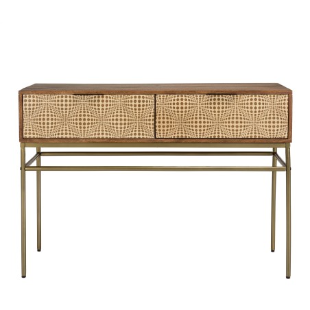 Console ALIX en bois de manguier