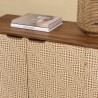 Buffet ALIX en bois de manguier 4 portes - Motifs ethniques