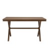 VIANNEY Rectangular Garden Table for 4 People - 140 x 80 cm