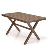 Table de jardin VIANNEY 4 personnes 140x80cm