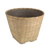 Pot de fleur HECTOR en bambou naturel 60x60cm