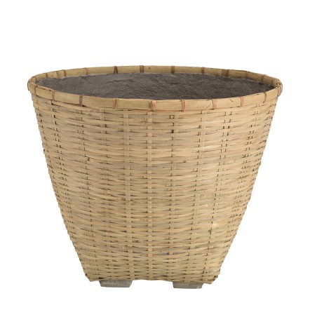Pot de fleur HECTOR en bambou naturel 60x60cm