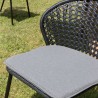 MALO - Set of 2 Black Rattan Chairs | Outdoor Furniture