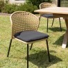 Lot de 2 chaises rotin synthétique MALO