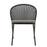 Lot de 2 chaises MALO rotin synthétique noir