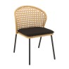 Lot de 2 chaises rotin synthétique MALO