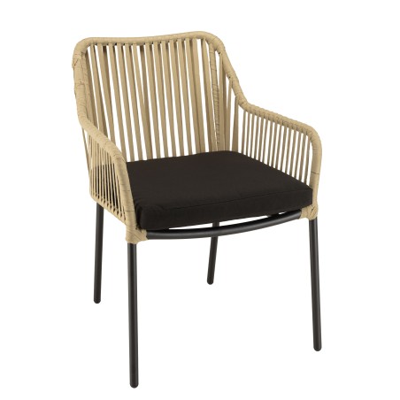 Lot de 2 fauteuils MALO en cordage naturel
