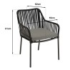 MALO 2-Seater Garden Set - Stylish Outdoor Furniture