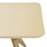 GREGOIRE Console 140x43cm Oak Natural Concrete Beige