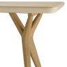 GREGOIRE Console 140x43cm Oak Natural Concrete Beige