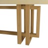 Table à manger GREGOIRE - Chêne et béton 200x100cm