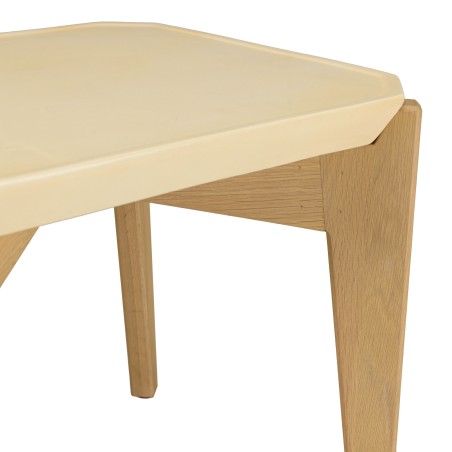 GREGOIRE Square Side Table 44x44cm - Minimalist Design