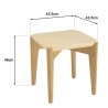 Table d'appoint GREGOIRE - Design épuré et minimaliste