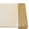 Banc GREGOIRE en chêne naturel 202x40cm