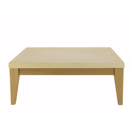 Table basse carrée GREGOIRE chêne naturel 80x80cm