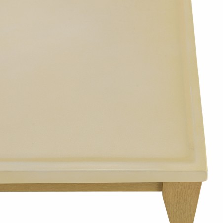 Table basse carrée GREGOIRE chêne naturel 80x80cm