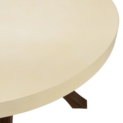 GREGOIRE Dining Table 120x120cm - Concrete Top & Steel Legs