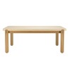 Table à manger GREGOIRE - Chêne naturel 200x101cm