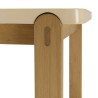 Table à manger GREGOIRE - Chêne naturel 200x101cm