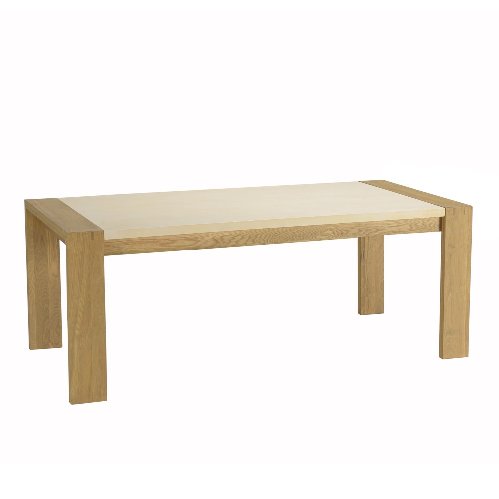 Table à manger GREGOIRE - Chêne 200x100cm Table à manger GREGOIRE - Chêne 200x100cm