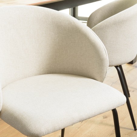 TOM - Set of 2 Fir Green Velvet Chairs