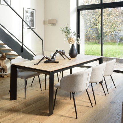 Lot 2 chaises velours vert sapin