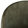 TOM - Set of 2 Pine Green Velvet Chairs | Cozy and Elegant Design