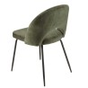 Lot 2 chaises velours vert sapin TOM