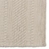 Tapis rectangulaire laine texturée beige 200x290cm