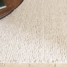 SACHA Rectangular Rug 200x290cm in Looped Wool - Ivory