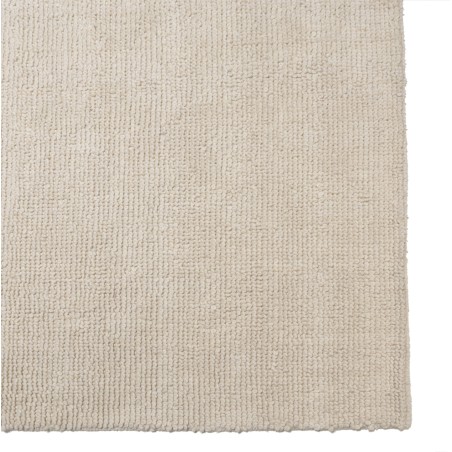 SACHA Rectangular Rug 200x290cm in Looped Wool - Ivory