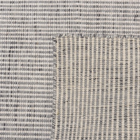 Quentin Rectangular Rug 160x230cm - White/Heather Grey