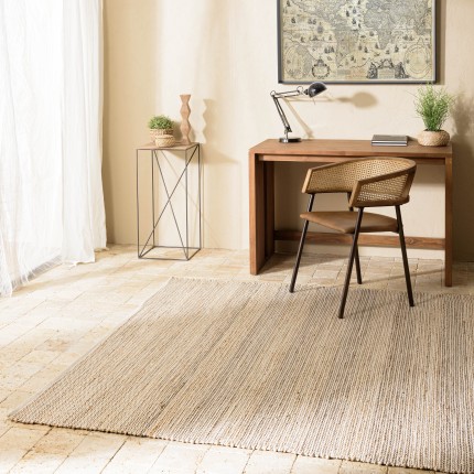 Tapis QUENTIN en jute et coton 160x230cm