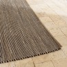 Quentin Rectangular Rug 200x290 cm - Jute & Cotton - Sand & Black