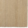 Quentin Rectangular Rug 160x230cm - Beige Jute and Cotton
