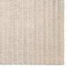 Tapis rectangulaire QUENTIN en laine tissée beige 160x230cm