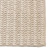 Tapis rectangulaire QUENTIN 200x290cm en laine tissée beige
