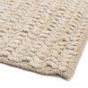 Quentin Beige Woven Wool Rug 200x290cm - Rectangular Rug