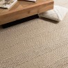 Quentin Rectangular Rug 200x290cm - Linen-Colored Wool