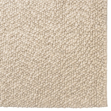 Quentin Rectangular Rug 200x290cm - Beige Looped Wool