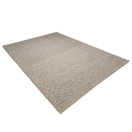 QUENTIN Rectangular Rug 200x290cm in Taupe Looped Wool