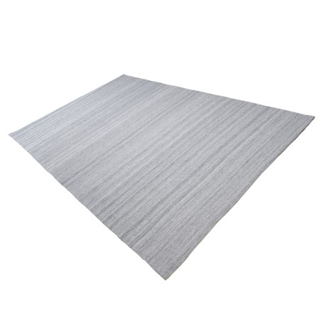 Tapis d'extérieur rectangulaire QUENTIN 160x230cm gris chiné