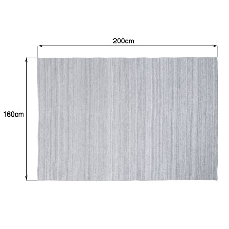 Quentin Rectangular Outdoor Rug 160x230cm - Mottled Grey