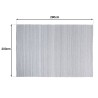 Quentin Rectangular Outdoor Rug 200x290cm - Mottled Grey