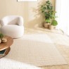 SACHA Rectangular Rug 200x290cm in Recycled Cotton - Ivory