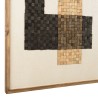 SANDY Wall Decoration 82x122cm Beige/Black Mosaic