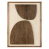 SANDY Wall Decoration 62x82cm - Recycled Pine Shapes