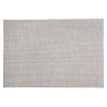 Tapis rectangulaire en laine tissée QUENTIN 160x230cm blanc/gris chiné