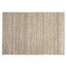 Tapis QUENTIN en laine tissée blanc et kaki 200x290cm