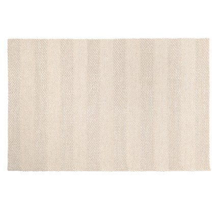 Quentin Rectangular Rug 160x230cm - Linen-Colored Wool